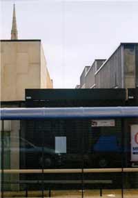 The 'hiatus' between the Piazza and Queensgate Market buildings